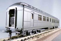 Rivarossi 2732 Ho Santa Fe Diner Car 1418 Green Full Interior MIB