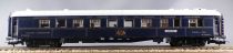 Rivarossi Altaya Ho Ciwl Dining Car 3348D Blue with Interior + Passengers + Lighting Jouef Chassis Simplon Orient Express no Box