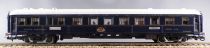 Rivarossi Altaya Ho Ciwl Dining Car 3348D Blue with Interior & Passengers Simplon Orient Express