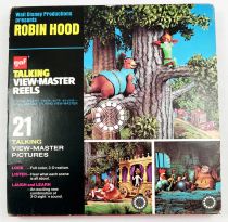 Robin des Bois - Coffret de 3 Disques View-Master Audio (Talking View-Master Reels) GAF (1973)