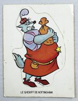 Robin des Bois (Disney) - Autocollant La Vache qui Rit (1974) - Le Sheriff de Nottingham