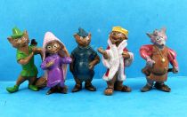 Robin Hood - Complete set of  5 Heimo PVC Figures