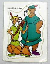 Robin Hood (Disney) - La Vache qui Rit Sticker - Robin Hood & Little-John