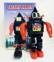 Robot - Battery Operated Tin Robot - Galaxy Robot black vers.(SUPT)