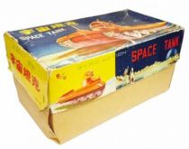 Robot - Gyro-Action Rolling Tin Robot - Space Tank ME-091 (Beijing Toy No. 1 Factory) Loose with Box