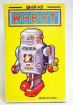 Robot - Mechanical Walking Tin Robot - Walking Robot (sparkling)