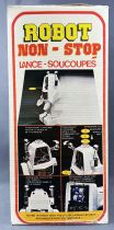 Robot - Robot Non-Stop à Pile Lance-Soucoupe - Celect 2000