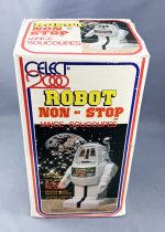 Robot - Robot Non-Stop à Pile Lance-Soucoupe - Celect 2000