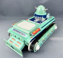 Robot - Space Tank ME-091 (Battery Operated Tin Toy) - China 1969