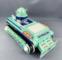 Robot - Space Tank ME-091 (Battery Operated Tin Toy) - China 1969