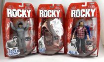 ROCKY - Jakks Pacific - Set of 3 figures (mint on card)