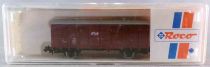 Roco 25437 Ech N Ns Wagon Couvert LüP 2 Essieux 20 84 980 0500-5 Marron Neuf Boite