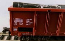 Roco 25566 Ech N Dr Wagon Tombereau à Bogies Eas 31 50 595 1250-1 Marron Neuf Boite