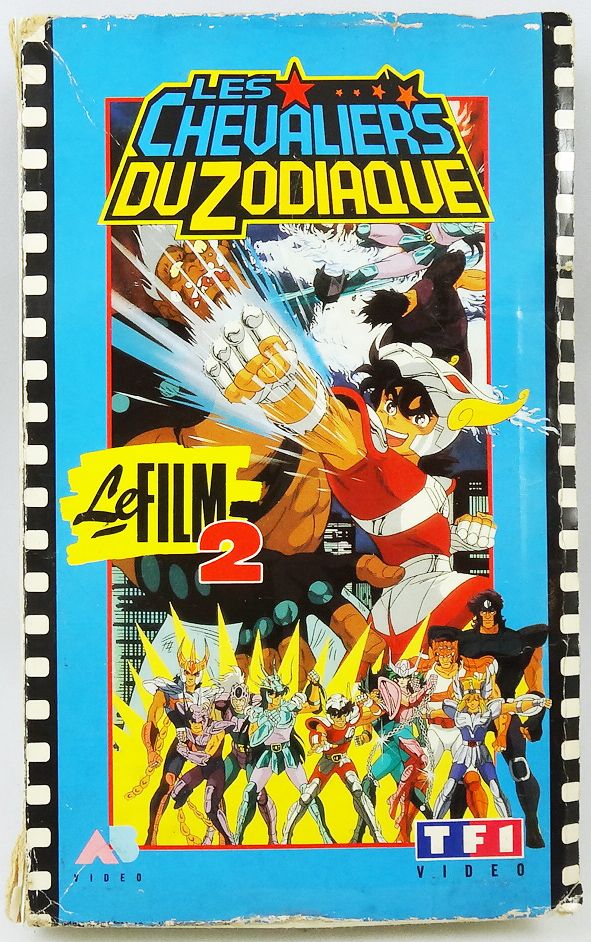 Saint Seiya Knights of the Zodiac - VHS Videotape TF1 Video - The 