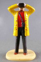 Scalextric 1:32 - Plastic Figure 54 mm - Journalist with Binoculars Yellow Jacket for Slot Car