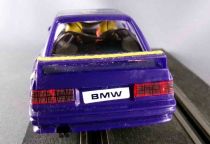 Scalextric 8360 - BMW M-3 Central Hispano Violette N°120 Eclairage Fonctionne Neuve Boite