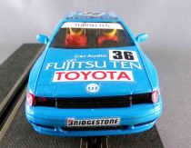 Scalextric 8361 - Toyota Celica Fujitsu Ten Bleue N°36 Eclairage Fonctionne Neuve Boite