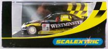 Scalextric C2144 - Opel Vectra Privateer Westminster N°3 Eclairage Fonctionne Neuve Boite