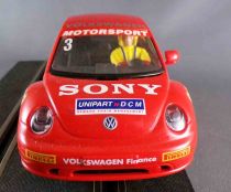 Scalextric C2233 - VW Beetle Coccinelle Pirelli N°3 Eclairage Fonctionne Proche Neuf Boite