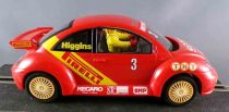 Scalextric C2233 - VW Beetle Coccinelle Pirelli N°3 Eclairage Fonctionne Proche Neuf Boite