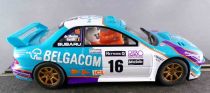 Scalextric C2256 - Subaru Impreza Belgacom 1999 N°16 Eclairage Fonctionne Neuve Boite