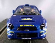 Scalextric C2341 - Subaru Impreza WRC 2001 N°5 Eclairage Fonctionne Proche Neuf Boite