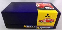 Scalextric C2364 - Mitsubishi Lancer Evolution WRC Rouge N°8 Eclairage Fonctionne Neuve Boite