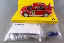 Scalextric C2364 - Mitsubishi Lancer Evolution WRC Rouge N°8 Eclairage Fonctionne Neuve Boite