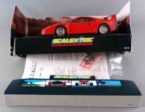 Scalextric C310 - Ferrari F40 Rouge Eclairage Fonctionne Proche Neuf Boite