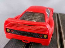 Scalextric C310 - Ferrari F40 Rouge Eclairage Fonctionne Proche Neuf Boite