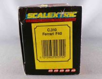 Scalextric C310 - Ferrari F40 Rouge Eclairage Fonctionne Proche Neuf Boite