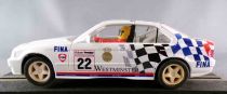 Scalextric C462 - BMW 318i Westminster Blanche N°22 Eclairage Fonctionne Proche Neuve Boite