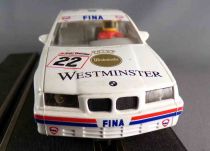 Scalextric C462 - BMW 318i Westminster Blanche N°22 Eclairage Fonctionne Proche Neuve Boite