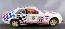 Scalextric C462 - BMW 318i Westminster Blanche N°22 Eclairage Fonctionne Proche Neuve Boite