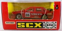 Scalextric Scx Matchbox Tyco 83920.20 - Volvo 850 Turbo Pilote Brock Rouge N°05 Fonctionne Proche Neuve Boite