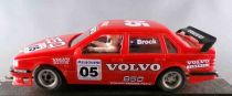 Scalextric Scx Matchbox Tyco 83920.20 - Volvo 850 Turbo Pilote Brock Rouge N°05 Fonctionne Proche Neuve Boite