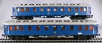 Schicht 426/875 Ho Dr 2 x Passenger Coach 2nd Class 18432 B4üdre Dresden Blue Lightning MIB