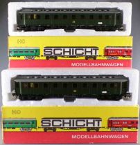 Schicht 426/936 Ho Dr 2 x Passenger Coach 2nd Cl 18432 B4üdre Dresden Green Lightning MIB