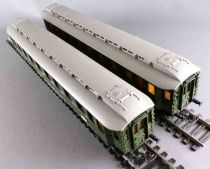 Schicht 426/936 Ho Dr 2 x Passenger Coach 2nd Cl 18432 B4üdre Dresden Green Lightning MIB