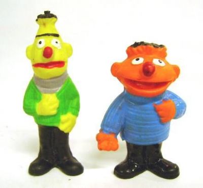 Sesame Street - Heimo - Pvc figure - Bert & Ernie