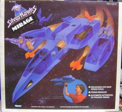 Silverhawks - Kenner - Maraj Spaceship (mint in box)