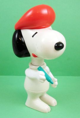 Snoopy - McDonald Premium 6" Action Figure - Cartoonist Snoopy