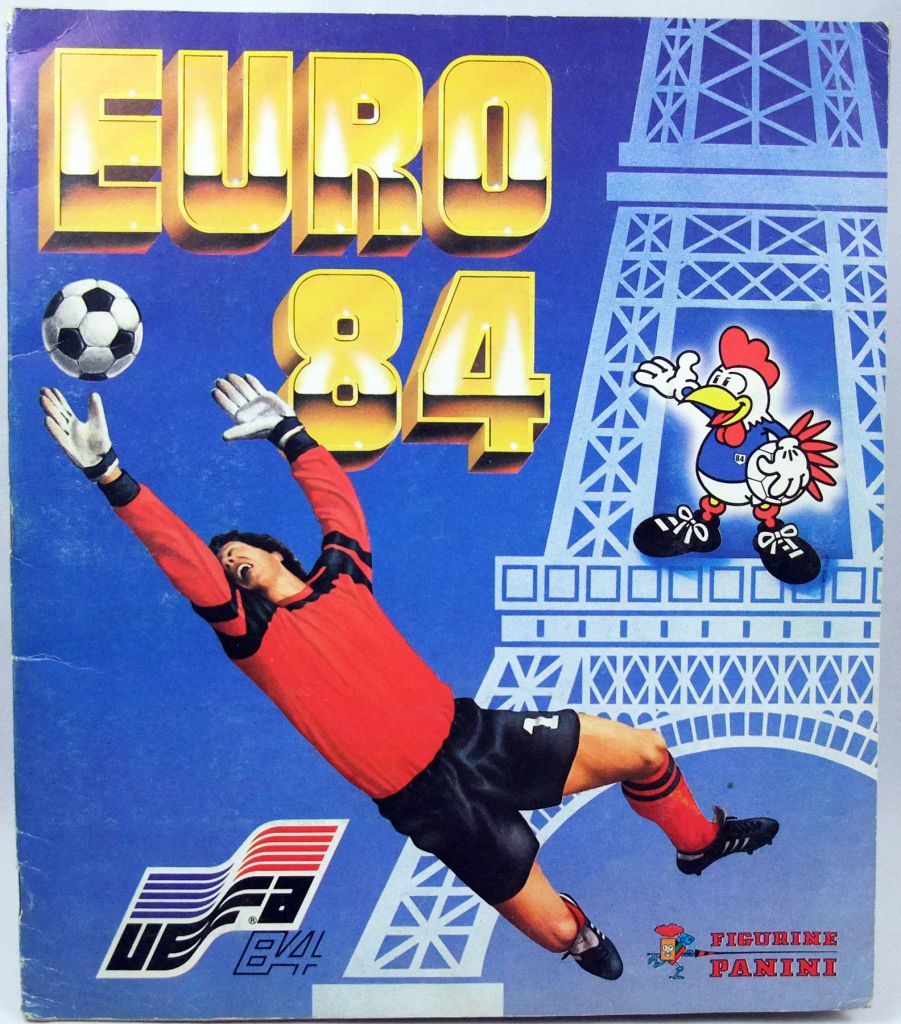 1984 Antique Panini France 84 Division 1 & 2 Stickers Football Incomplete  Album