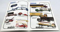 Solido Retailer Catalog 1980/81