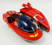 Space Sherif Gavan - Saibarian Roller Sky with figure (loose) - Bandai Popy 1982