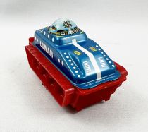 Space Toys - Tin toy Wind-up (Western Germany) - Nasa Lunar Tank