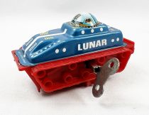 Space Toys - Tin toy Wind-up (Western Germany) - Nasa Lunar Tank