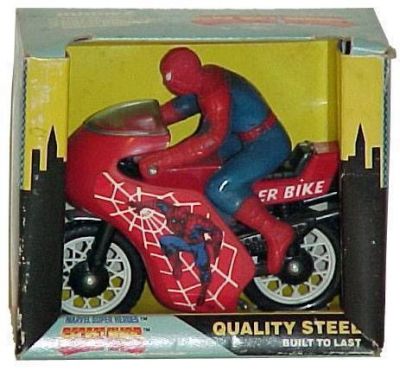 Spider-Man - Buddy-L - Spidermoto (mint in box)