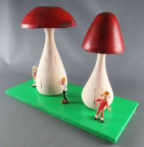 Spirou - Figurine Prémium Bonbons Léo - Scénette avec Spirou Fantasio & Champignac