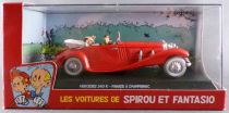 Spirou - Véhicule Editions Atlas - La Mercedes 540 K de Panade à Champignac (neuve en boite)